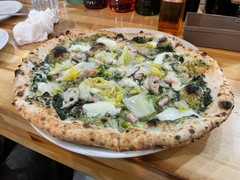 冬野菜のピッツァ