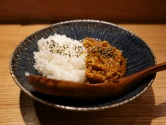 〆のミニカレー