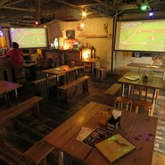 スポーツ観戦にぴったりなスクリーン