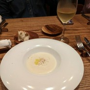 カブのポタージュ、素朴で味わい深い