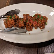 イイダコの冷製トマト煮込み