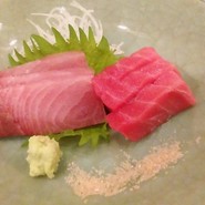 お造り（鰤・鮪）