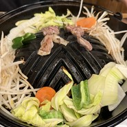 ジンギスカン。あまみむすび