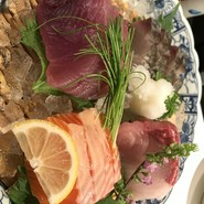 わさびと魚