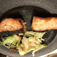 わさびと魚