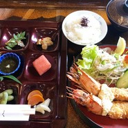 大海老フライ定食