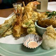 季節の天ぷら