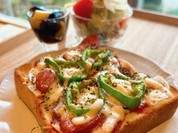 昔ながらのピザトースト