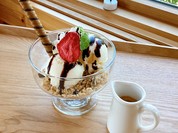 パフェ風アフォガード