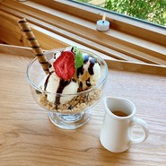 パフェ風アフォガード