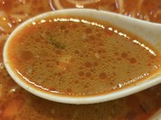 ベースが美味いので辛さとコクのある担々スープ！