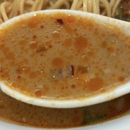 辛みがあり濃厚で奥深い担々スープ！