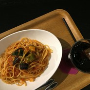 彩り野菜のカポナータパスタ