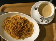 ひき肉たっぷりのボロネーゼ