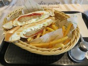 もさ海老ホットサンド