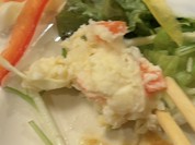 付け合わせはポテトサラダ！