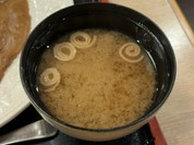 優しいお出汁のお味噌汁！