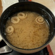 優しいお出汁のお味噌汁！