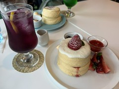 見た目はボリューミーだけどふわっとしていて口の中でとろける感じでペロッと食べれました𓌉🥞𓇋 ‎