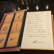 フードメニュー表詳細