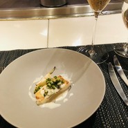 本日の魚料理　ヒラメのソテー