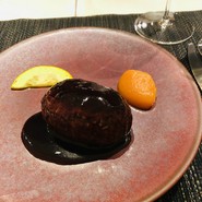 フォアグラ入りハンバーグステーキ