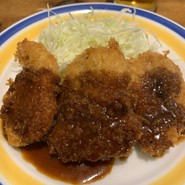 ほろ酔いセット　ヒレカツ
