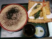 天ざるそば（うどんもあります）