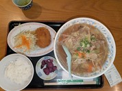 ちゃんぽん麺定食