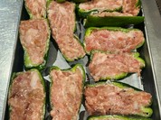 ピーマン肉詰め