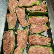 ピーマン肉詰め
