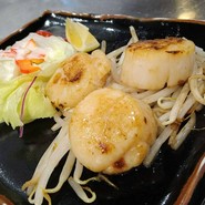 貝柱バター焼