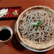 夕食の十割蕎麦