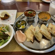 ランチCセット(チーズナン)