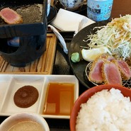 ハンバーグ&牛カツ