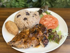 ジャークチキン　セットミール