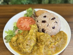 カリーチキン　セットミール