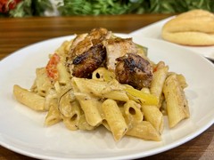 ジャークチキン　ラスタパスタ