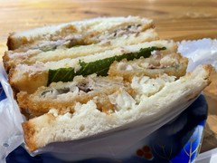 松浦アジフライサンド
