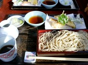 海老の天せいろ(大盛)