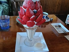 赤いちごのツリー