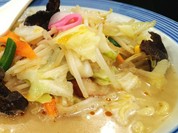 野菜がたっぷり、ヘルシーラーメン長崎ちゃんぽん。