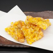 河口湖のもろこし揚げ