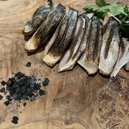 しめ鯖のスモーク