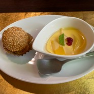 ランチ　デザート