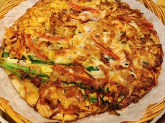 海鮮ネギチヂミ