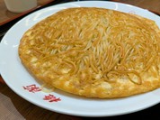 梅蘭定番のユニークな焼きそば