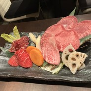 コースの焼肉