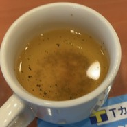 料理が到着する前にスープバー！