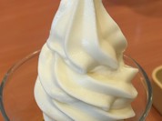 締めにクーポン利用のソフトクリーム200円！
